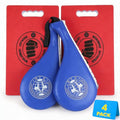 Taekwondo Training Set: Rebreakable Breaking Board & Kick Target Pad, Taekwondo Breaking Boards for Kids& Adults, Martial Arts Karate Boxing Sparring Gear - size: 4 Pack