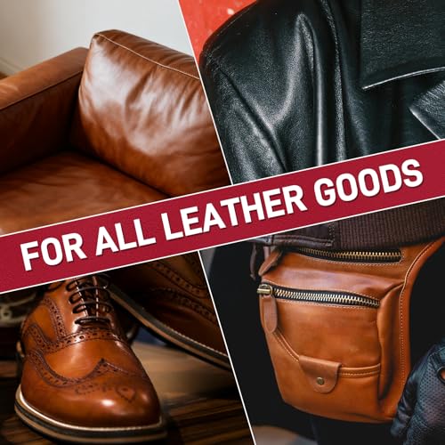 Leather Cleaner Cream & Repair Cream， Leather Cleaner and Conditioner for Car Seats and Interiors -Use on Repair Conditioning Salve for Furniture,Couches,Car Interiors,Shoes,Purse Bags (150g)