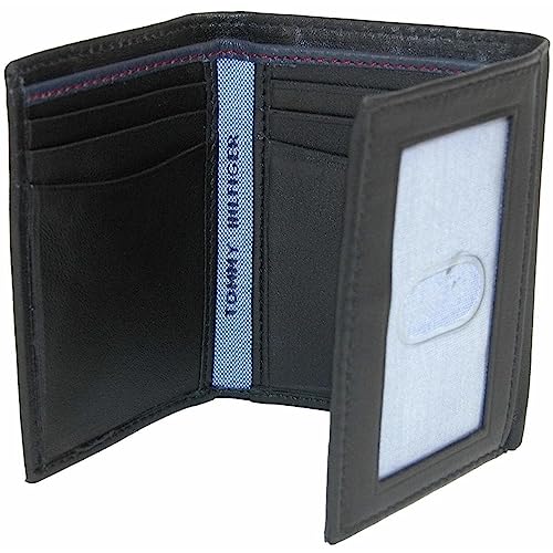 Tommy Hilfiger Men's Trifold Wallet - color: Oxford Black