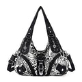 Angelkiss Hobo Purses and handbags for Women Satchel Handbag Women Purses Large Daily Shoulder Bags - color: Black-leopard