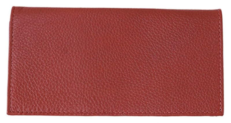 Genuine Leather Rollup Pipe Accessory Tobacco Pouch (Brown) - color: Brown