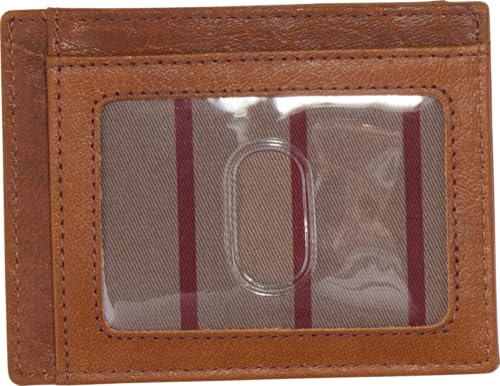 Rawlings | Men's Front Pocket Wallet Collection | Genuine Leather | Multiple Styles & Colors - color: Light Brown | Cash Pocket