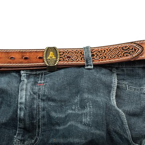 1.5"(38mm-40mm) Belt Loop Keeper Men Western Belt Accessories | Belt Loop Keeper Cowboy Western Belt Accessories Replacement Belt Loop Replacement Belt Buckle Accessories - color: A