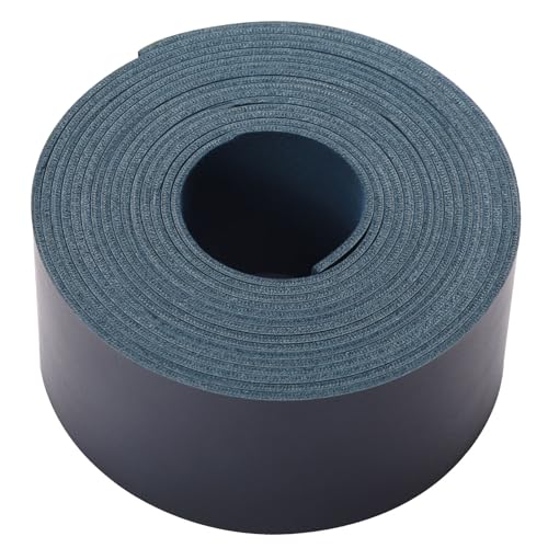 Picheng Faux Leather Strap for Crafts: 2 Inch Wide 138" Long Leather Strips - color: Dark Blue, size: 2 Inch