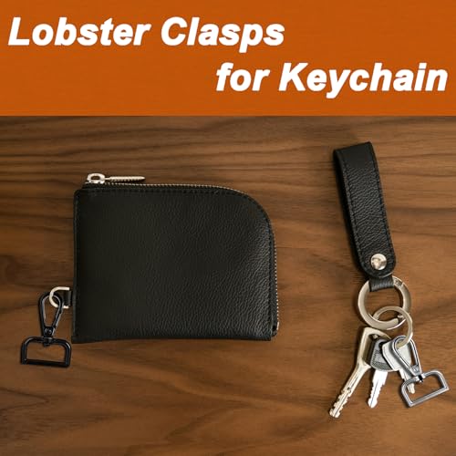 1 Inch Metal Swivel Snap Hooks, 6 Pack Lobster Claw Clasps for Keychains Purse Hardware Bag Making Lanyard Hooks(Bronze) - color: 6pcs Bronze