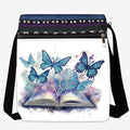 DDGYP Butterfly Diamond Painting Crossbody Bag, Diamond Art Kits for Adults | DIY PU Leather Art Bag, Adult Craft Kits for Women, Portable Handbag as Ideal Gift - color: Butterfly Flower 3