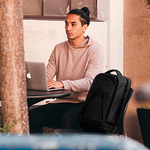 Knack Series 1 Expandable Personal Item Travel Backpack, 15.6-Inch Laptop - color: Black, size: Medium