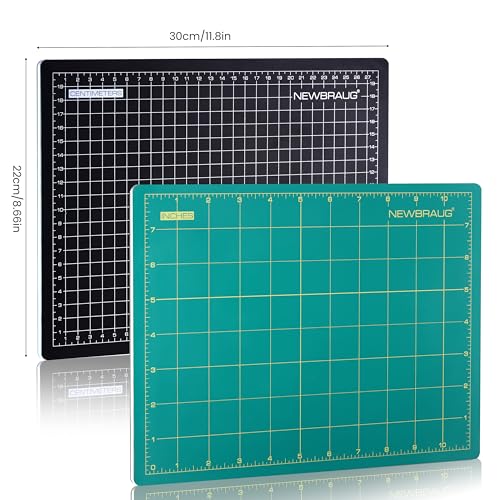 NEWBRAUG 8mm Thickness Leather Stamping Pad, A4 Size - size: 11.8"L x 8.6"W