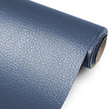 Marine Vinyl Upholstery Faux Leather Fabric, 1 Yard Navy Blue | Marine Grade Faux Leather Vinyl by the Yard, Waterproof, Soft & Durable, for Boat, Furniture Upholstery, DIY Sewing Crafts - color: Navy Blue, size: 1 Yard 55" x 36" (Pre-cut)