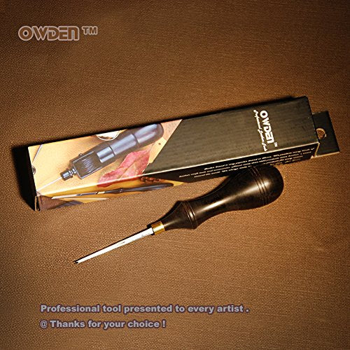 OWDEN Professional Edge beveles for leather craft (3#),Leather tool - size: 3#