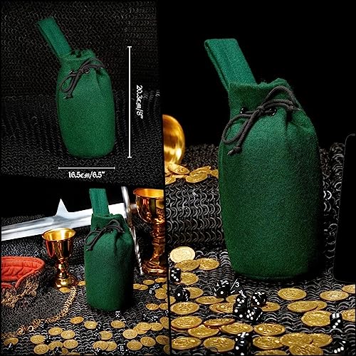 Drawstring Belt Pouch Renaissance Costume Accessories Jewelry Pouch - style: Coin Purse Pouch Bag