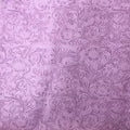 Lavender Western Floral PU Faux Leather Vinyl Fabric - Sold by The Yard - 56" - color: Lavender