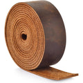 1 Roll Leather Strap 1 Inches Wide Flat Leather Strips Vintage-Style Cattlehide Leather Strip for DIY Craft Projects Tooling Belt Garden Tools