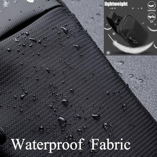 Mini Sling Bag for Men Crossbody,Small Chest Bag Casual Trendy Waterproof Lightweight Phone Crossover Daypack - color: Black Mini Sling Bag for Men and Women