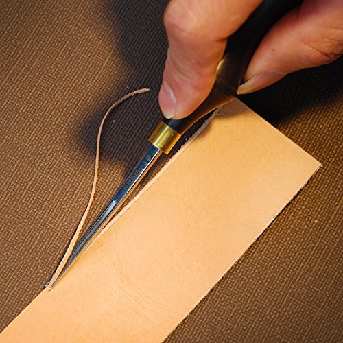 OWDEN Professional Leather Edge Beveler, Size 2#,Leather Tool. - size: 2#