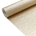 Champagne 11.8X 53 Inch (30 x 135 cm) Sparkly Superfine Glitter Leather Rolls Shiny Faux Fabric Canvas Perfect for Craft DIY Handmade Projects Patchwork Bow Earring Craft Key Chain - color: Champagne