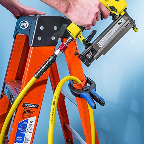 Rockler Medium Spring Bandy Clamps (Pair) One-Handed Nylon Clamps | Spring Clamps – Quick One-Handed Clamping – Medium Bandy Clamps – Nylon Construction – Pair Pack - size: 1PACK-Medium