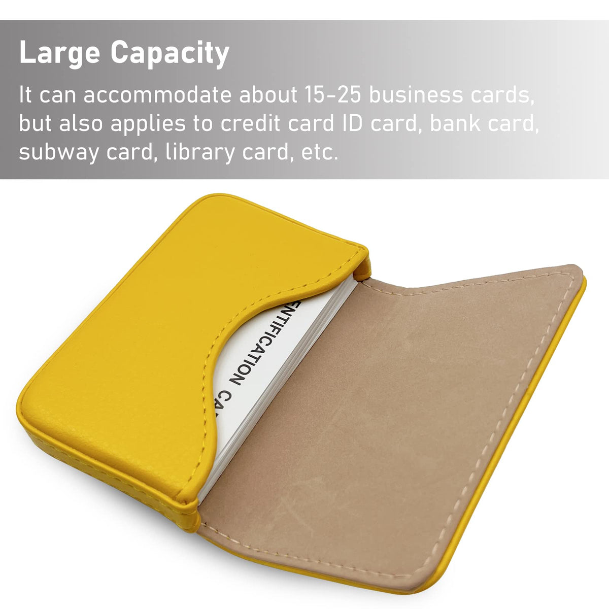 AI-DEE RFID Blocking Wallet - Minimalist Leather Business Credit Card Holder (A215-05), Small - color: A215-05