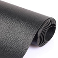 Marine Vinyl Upholstery Faux Leather Fabric, 1 Yard Black | Marine Grade Faux Leather Vinyl by the Yard, Waterproof, Soft & Durable, for Boat, Furniture Upholstery, DIY Sewing Crafts - color: Black, size: 1 Yard 55" x 36" (Pre-cut)