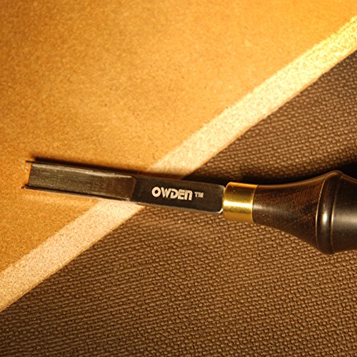 OWDEN Professional French Style Wide Mouth Leather Skiving Tool (6mm)