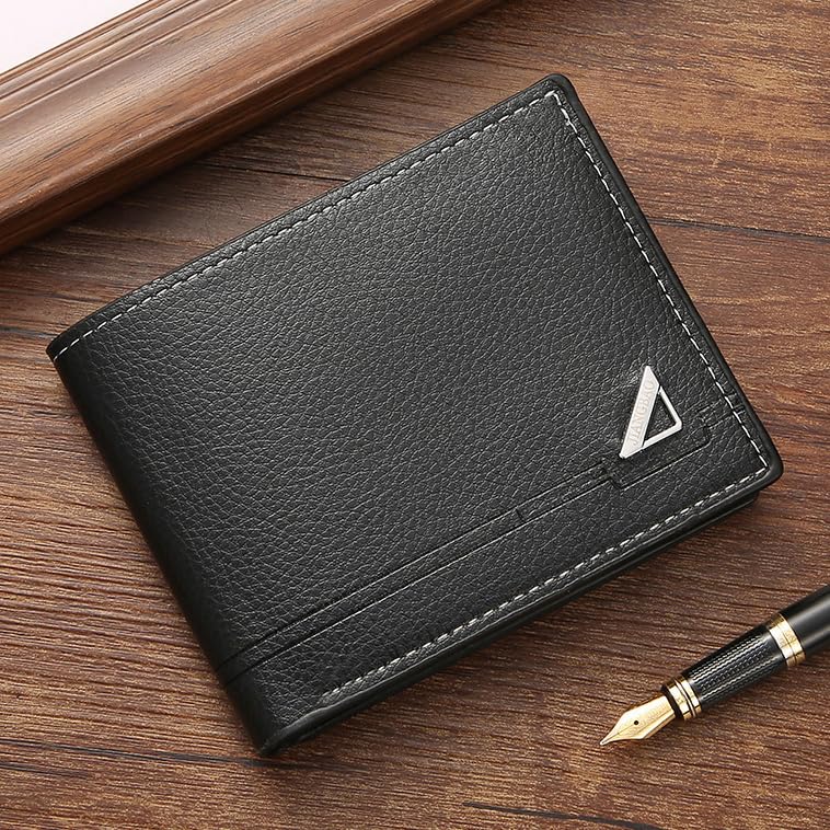 Slim Wallet for Men with Coin Purse, Minimalist Wallet with Zipper, Bifold Mens Wallets with Credit Card Holder, PU Leather Men's Wallet with Money Clip, Carteras Para Hombres (BLACK Z) - color: BLACK Z