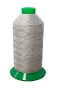 Serabond Bonded Polyester Thread 92 UV Resistant Heavy Duty Sewing Thread 8 oz Spool - Can Be Used On Home Sewing Machines (Pearl Gray) - color: Pearl Gray